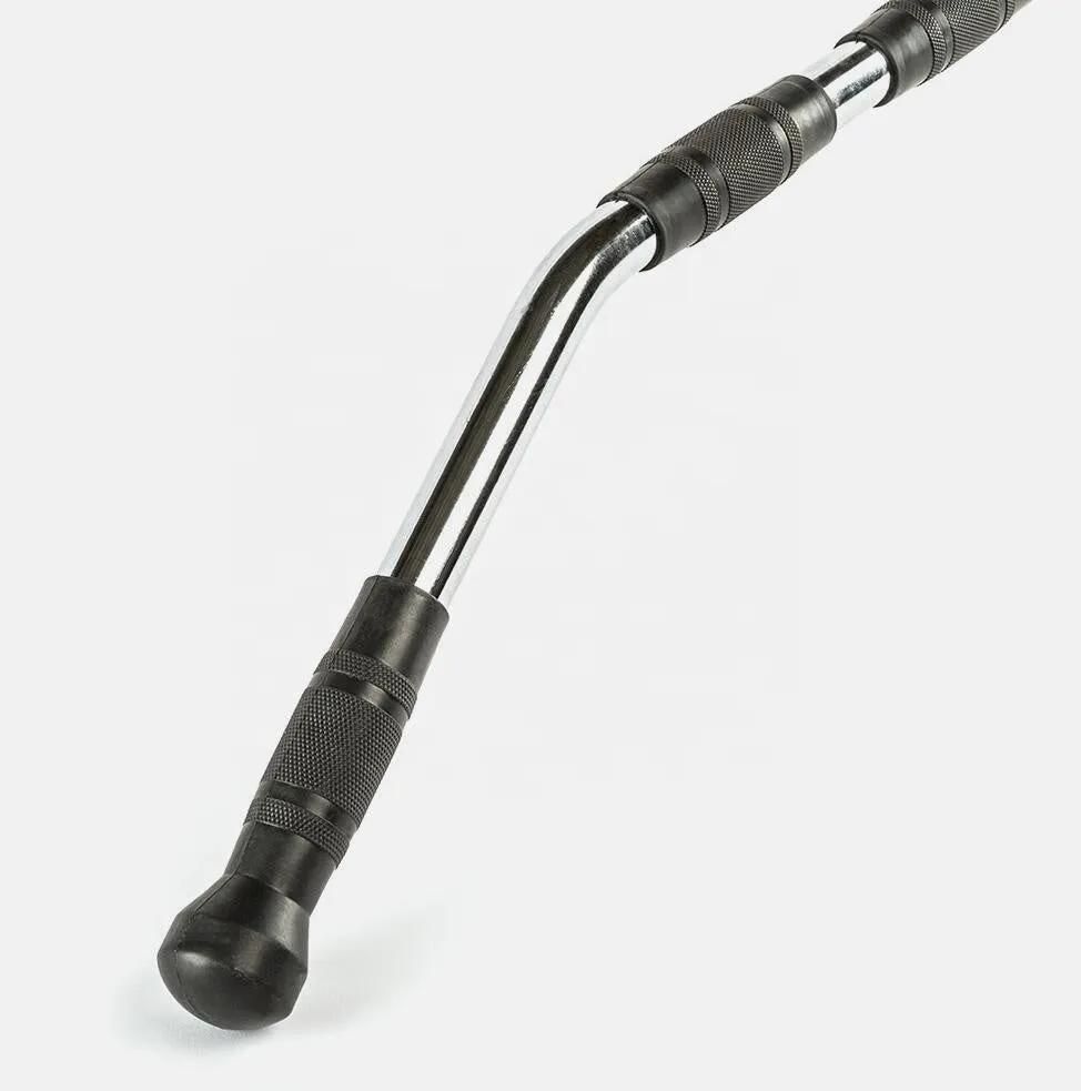 SFE LAT BAR WITH RUBBER HANDGRIPS AND REVOLVING HANGER, 36 IN OR 48 IN