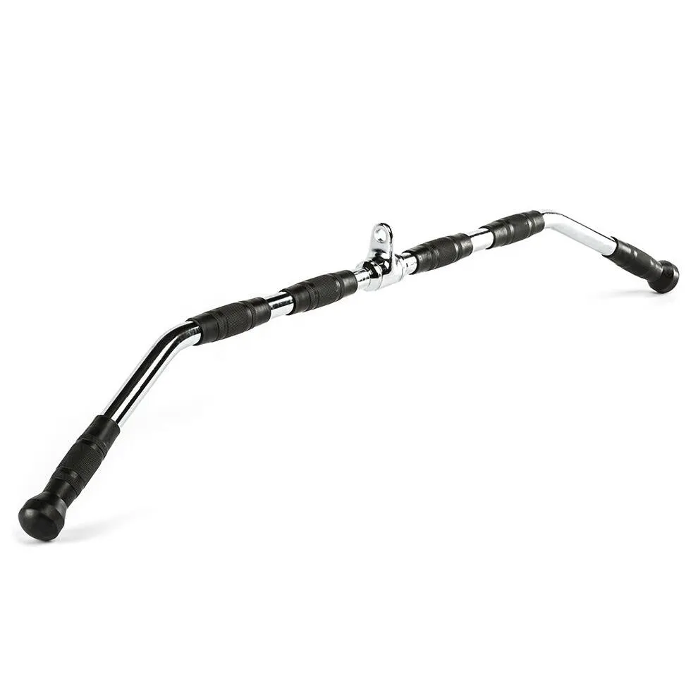 SFE LAT BAR WITH RUBBER HANDGRIPS AND REVOLVING HANGER, 36 IN OR 48 IN