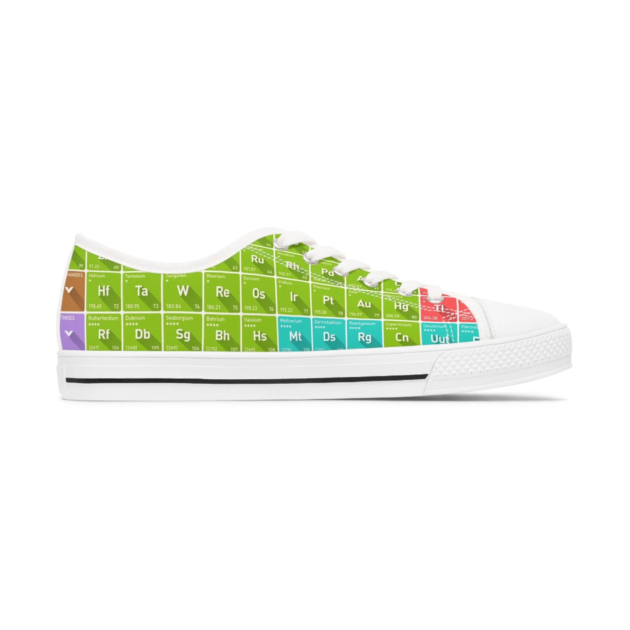 Shoes: Elemental.  Periodic Table of Elements on the Go! Women's Low Top Sneakers