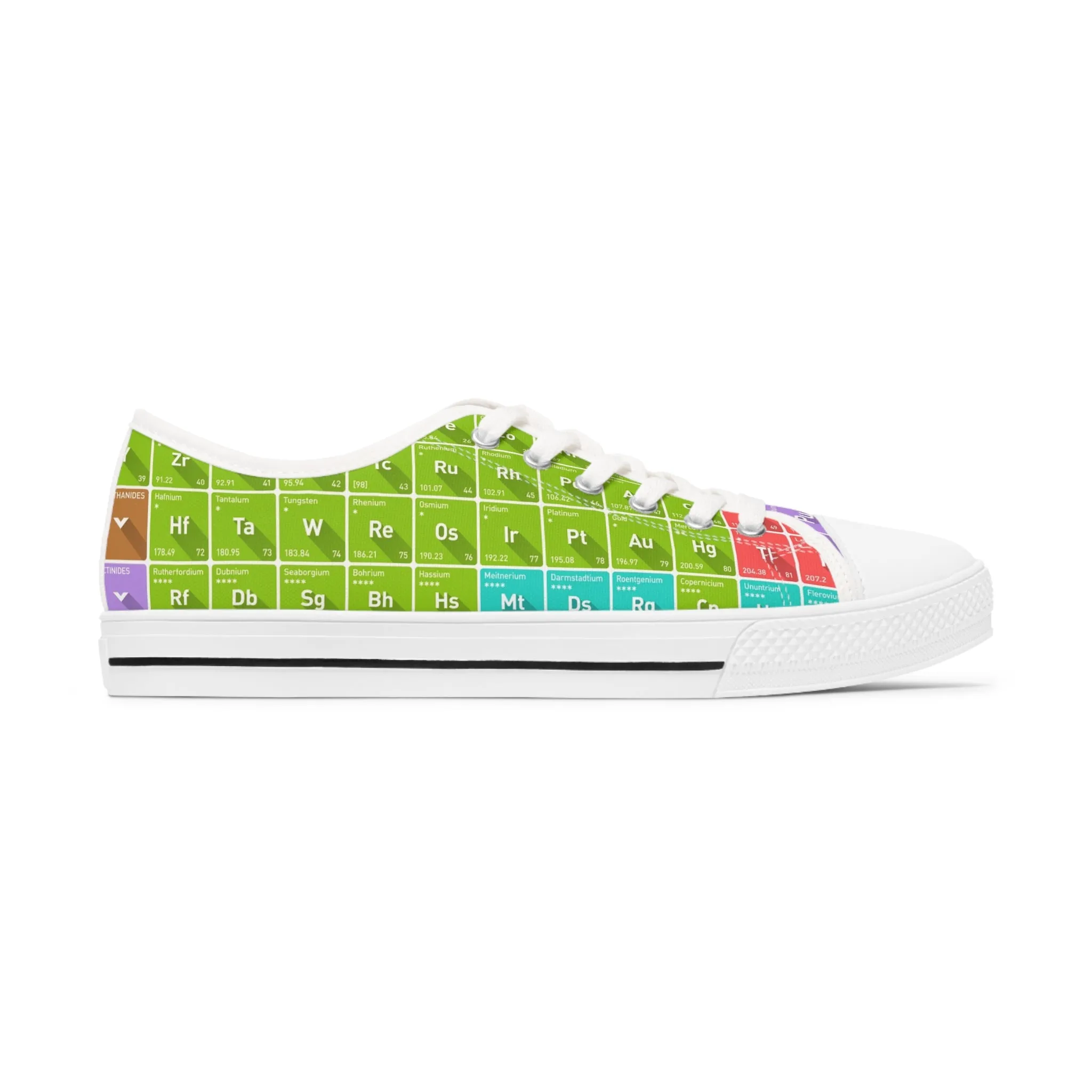 Shoes: Elemental.  Periodic Table of Elements on the Go! Women's Low Top Sneakers