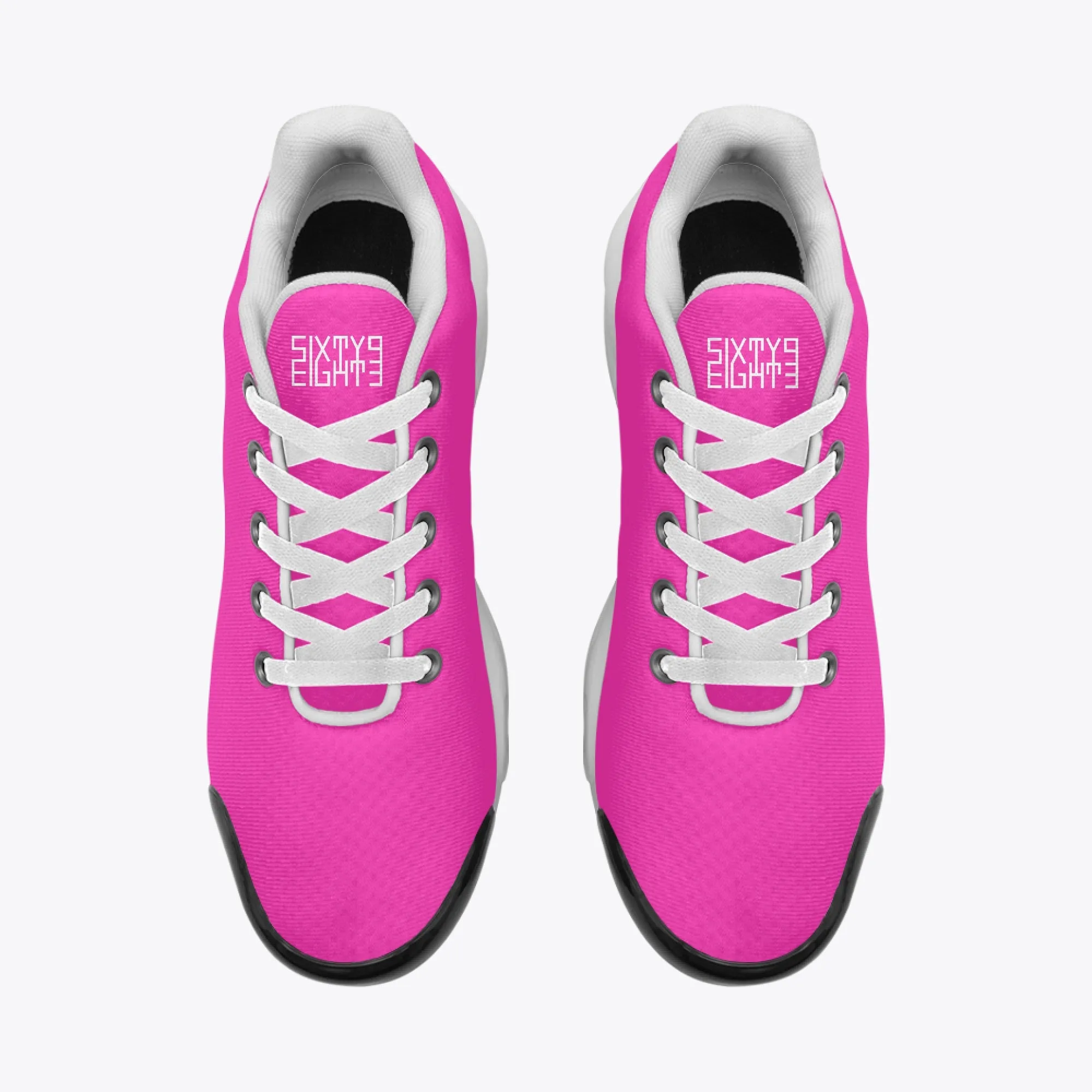 Sixty Eight 93 Logo White Fuchsia BMK Shoes