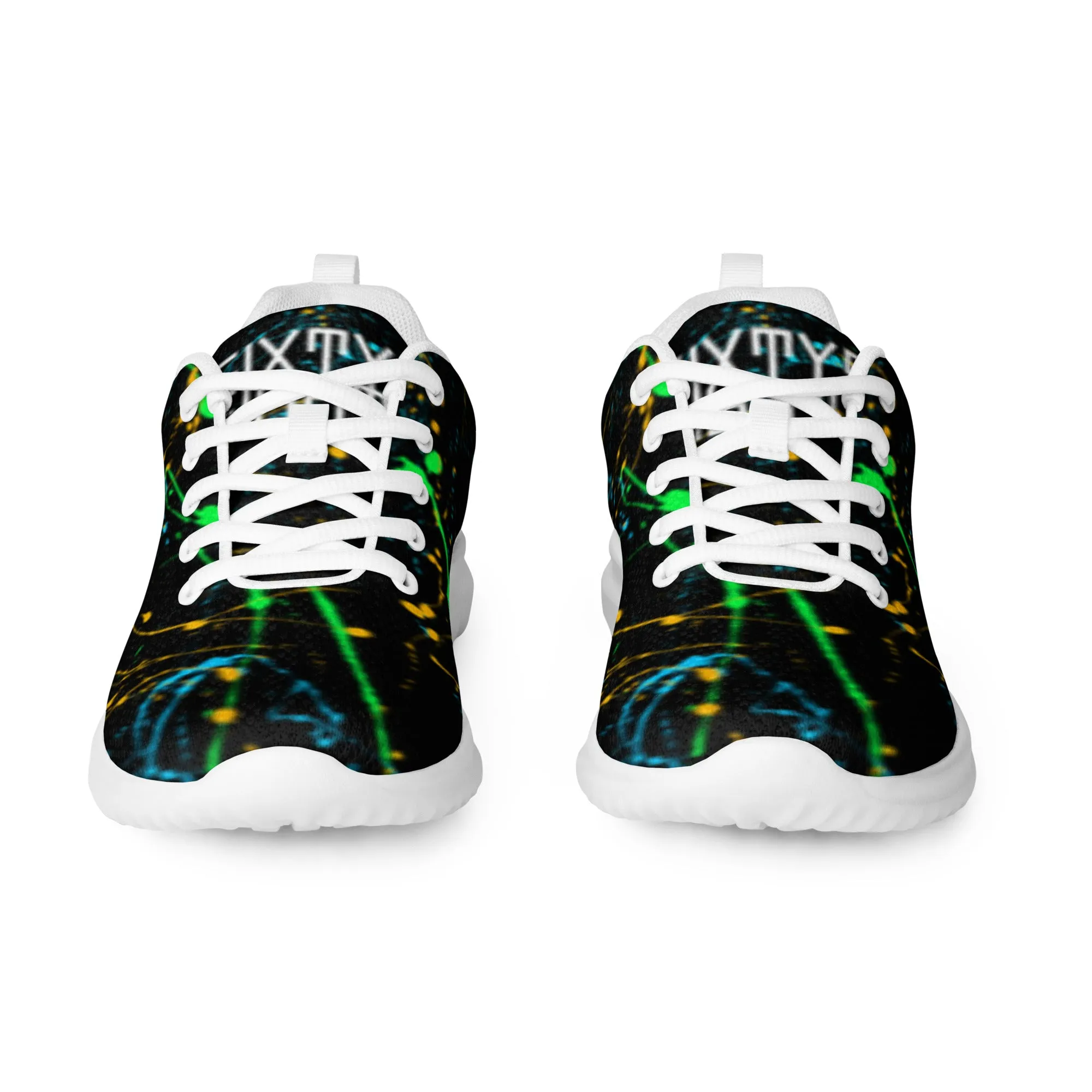 Sixty Eight 93 Logo White Splatter #4 Women’s Athletic Shoes