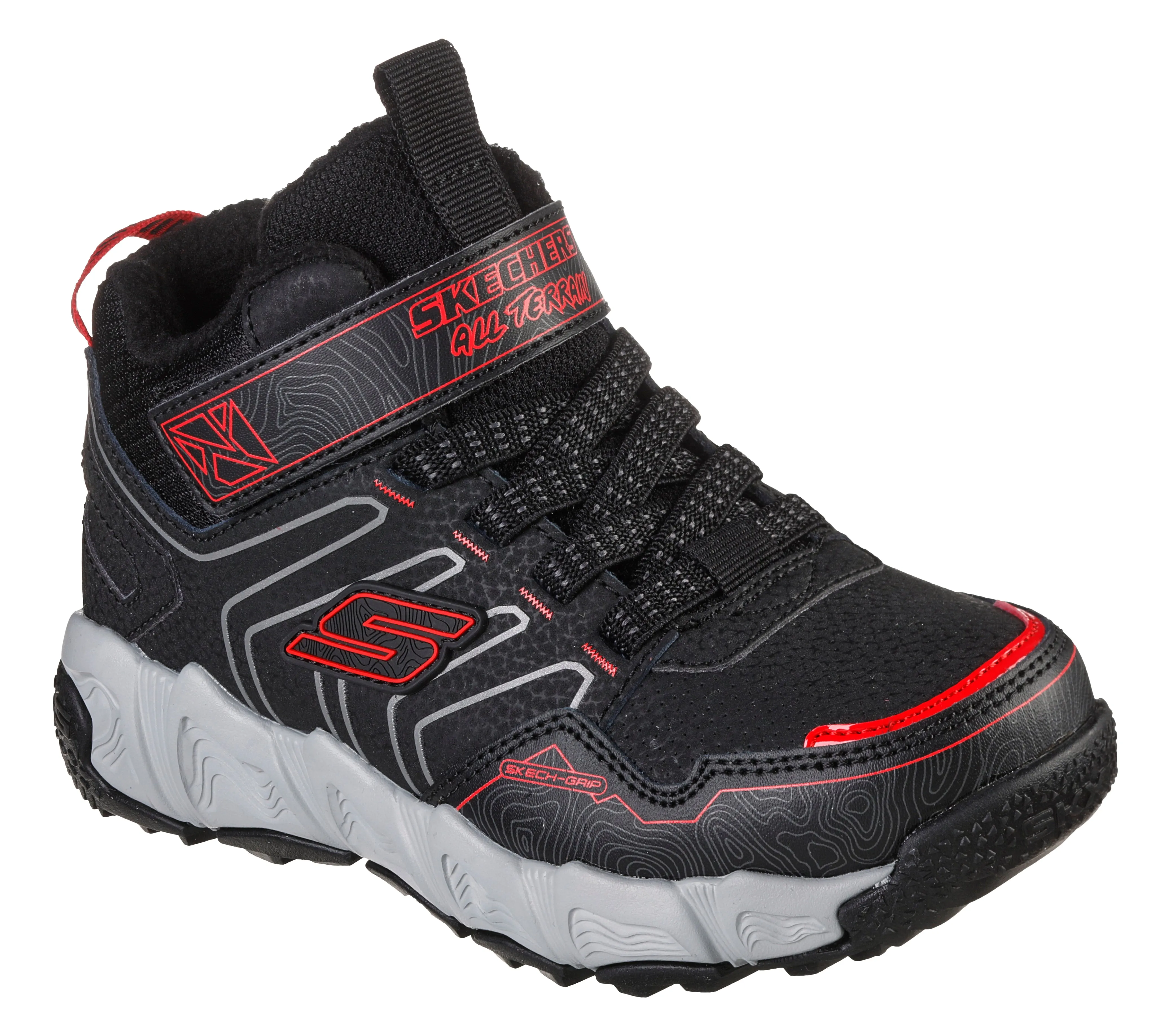 Skechers 406422L BKRD VELOCITREK-COMBEX