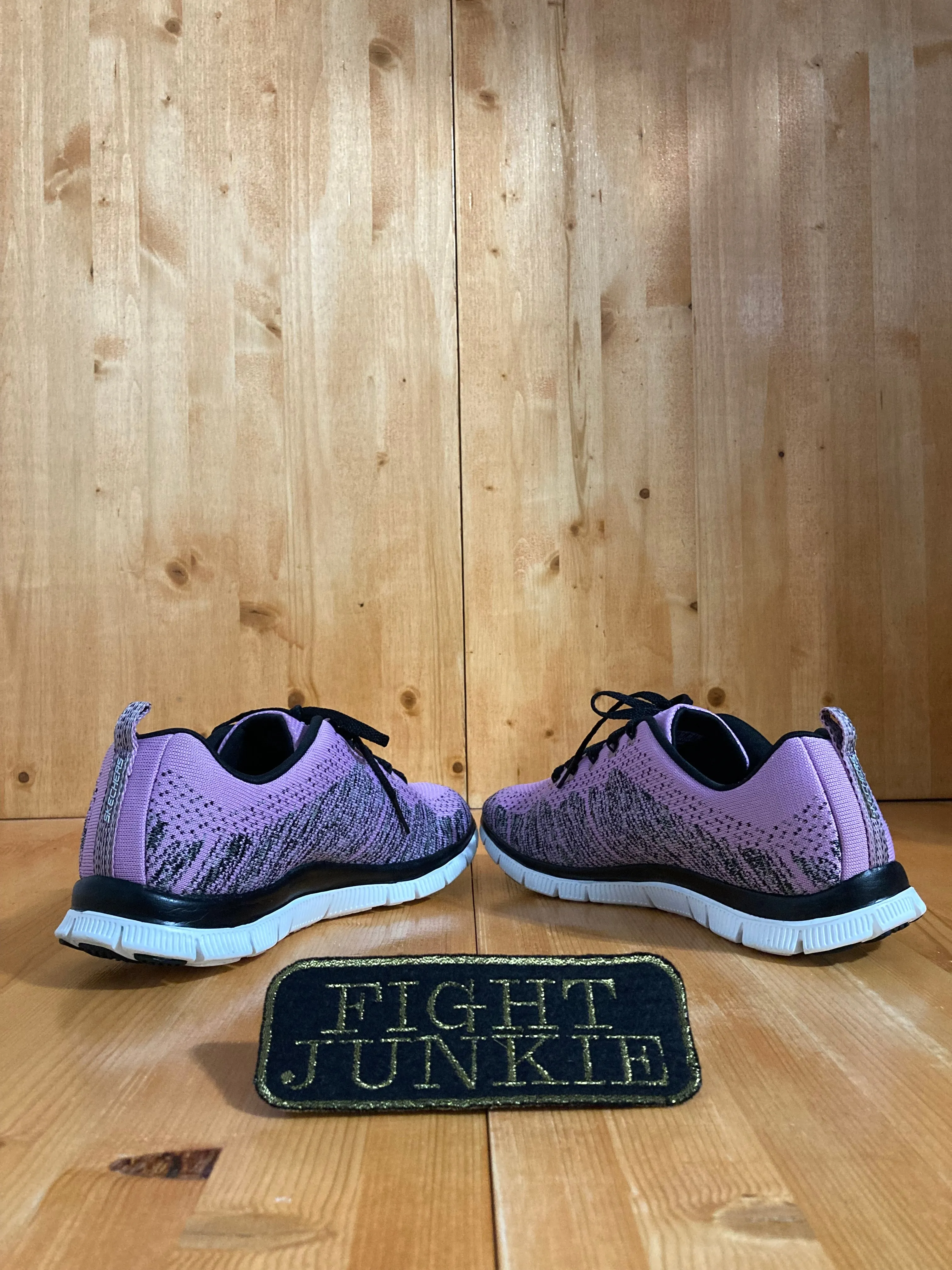 SKECHERS SKETCHERS SKECH-KNIT FLEX SOLE Womens Size 9 Running Training Shoes Sneakers Lavender 11877