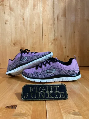 SKECHERS SKETCHERS SKECH-KNIT FLEX SOLE Womens Size 9 Running Training Shoes Sneakers Lavender 11877