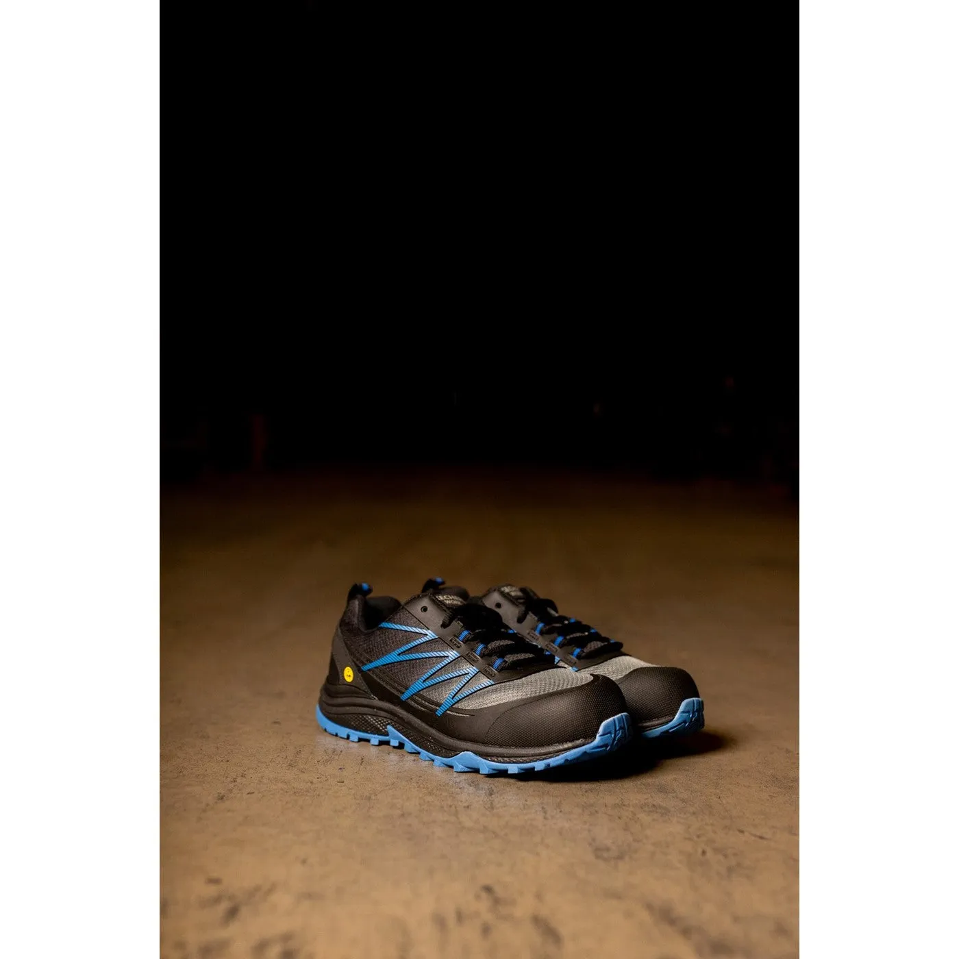 Skechers Workwear Puxal Safety Trainers S1 Black/Blue