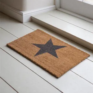 Star Coir Doormat