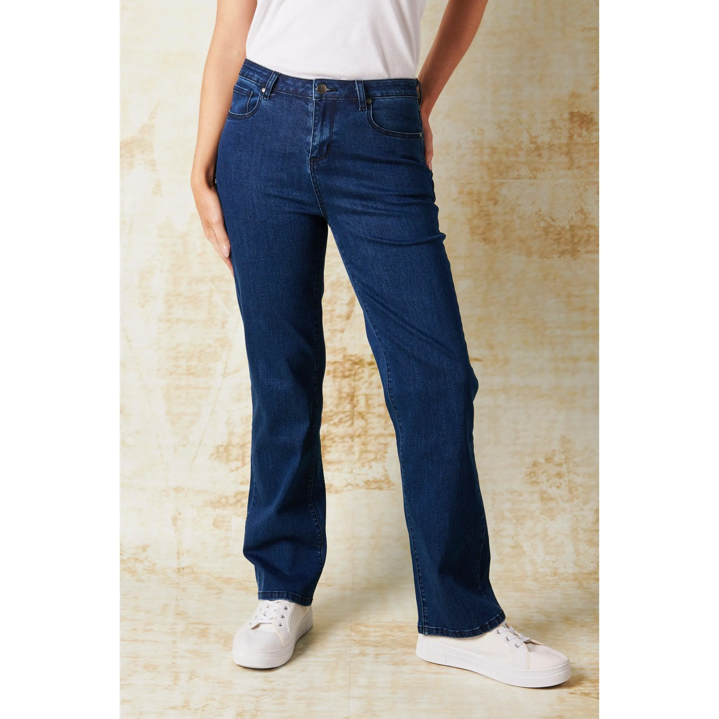 Straight Leg Jean - Dark Indigo