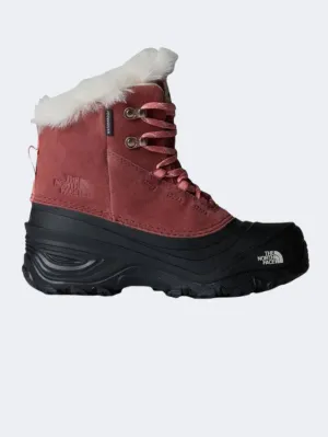 The North Face Shellista V Lace Waterproof Girls Lifestyle After Ski Burgundy/Black