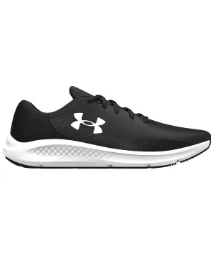 UA charged pursuit 3 trainers | Black/Black/White