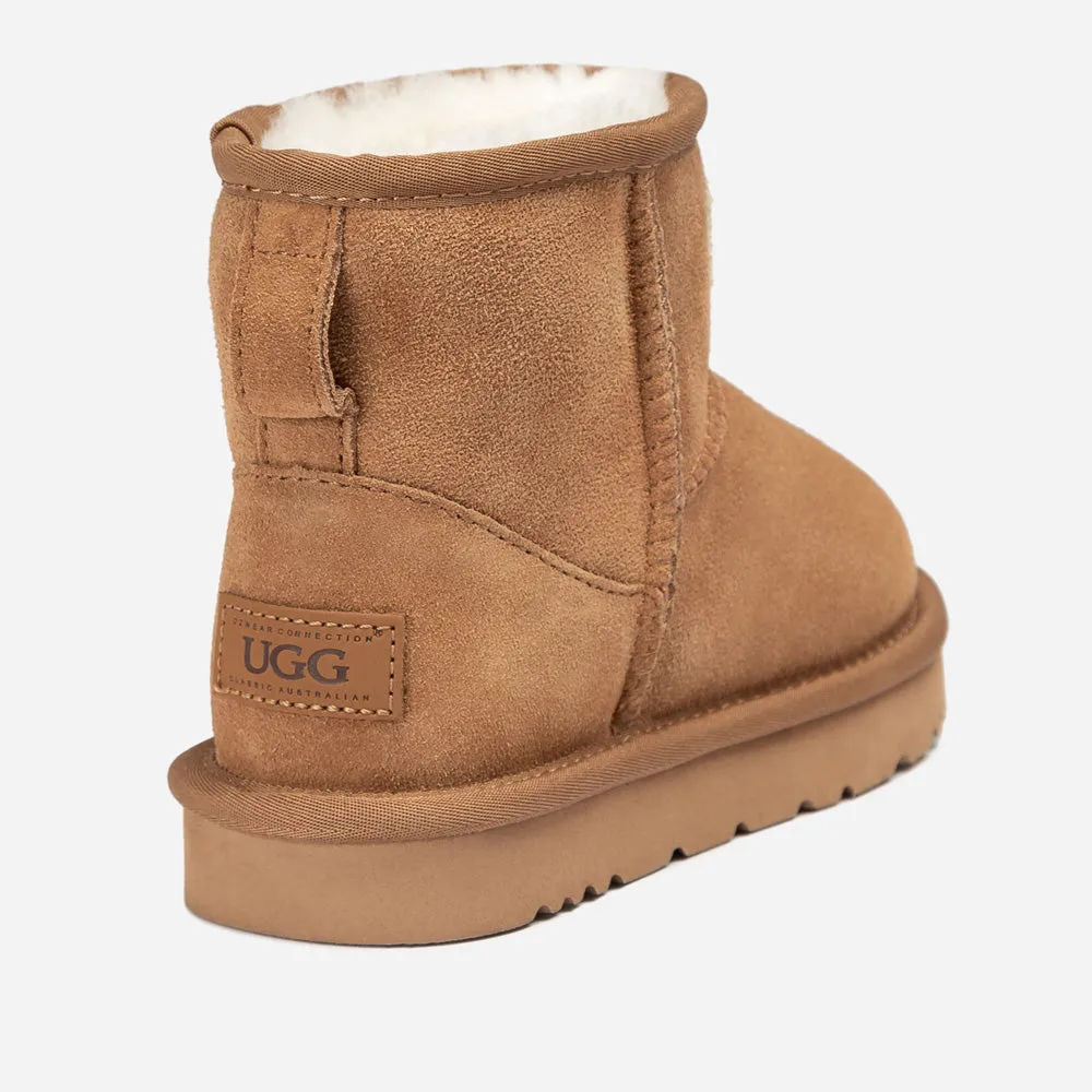 Ugg Kids Classic Knit Logo Mini Boots