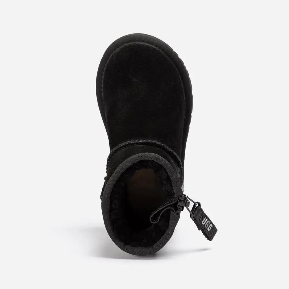 Ugg Kids Mini Zipper Tape Logo Boots