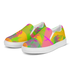 Unkle Jungle Island Palm Slip-on Canvas Shoes (W’s)