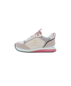 US POLO WOMENS TRAINERS WITH RUNNING OUTSOLE