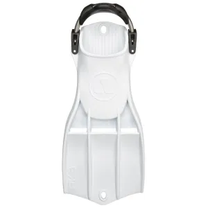 Used Apeks RK3 Open Heel Dive Fins - White - Medium