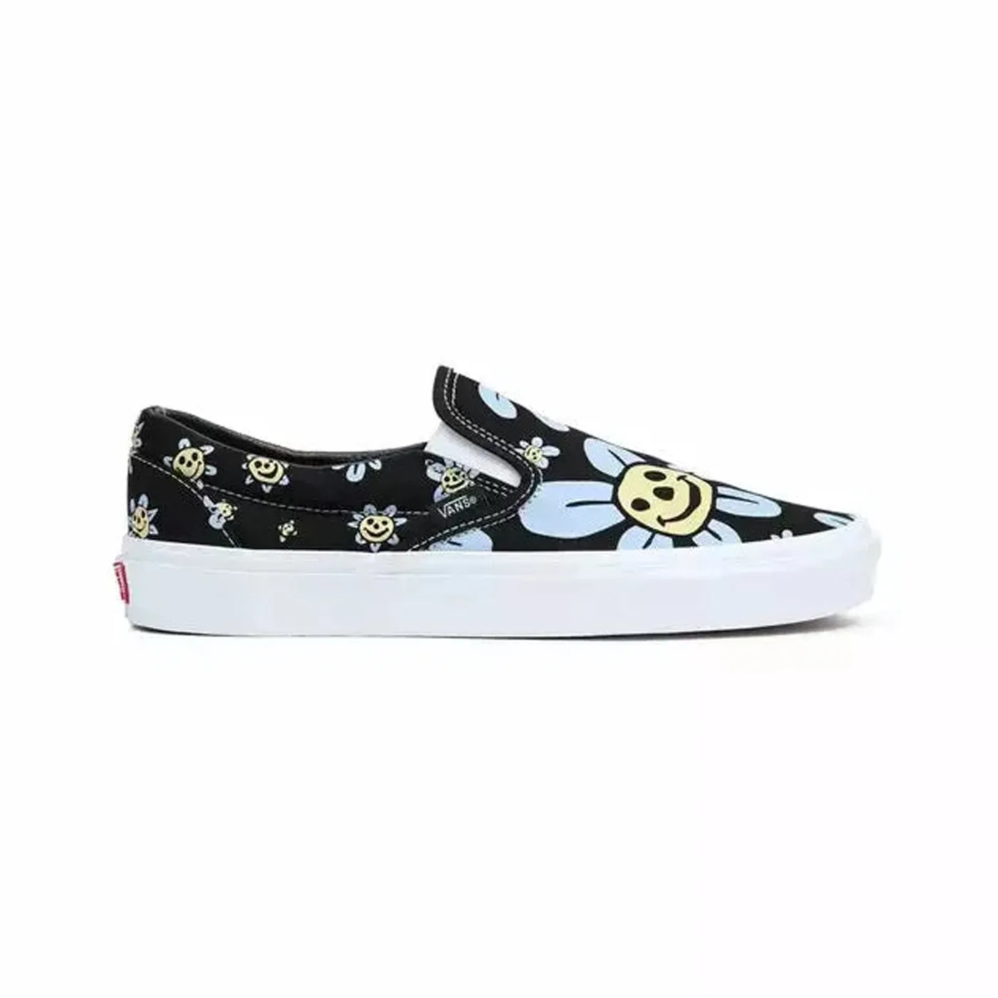 Vans | Slip On Shoes | Floral Black/Yellow