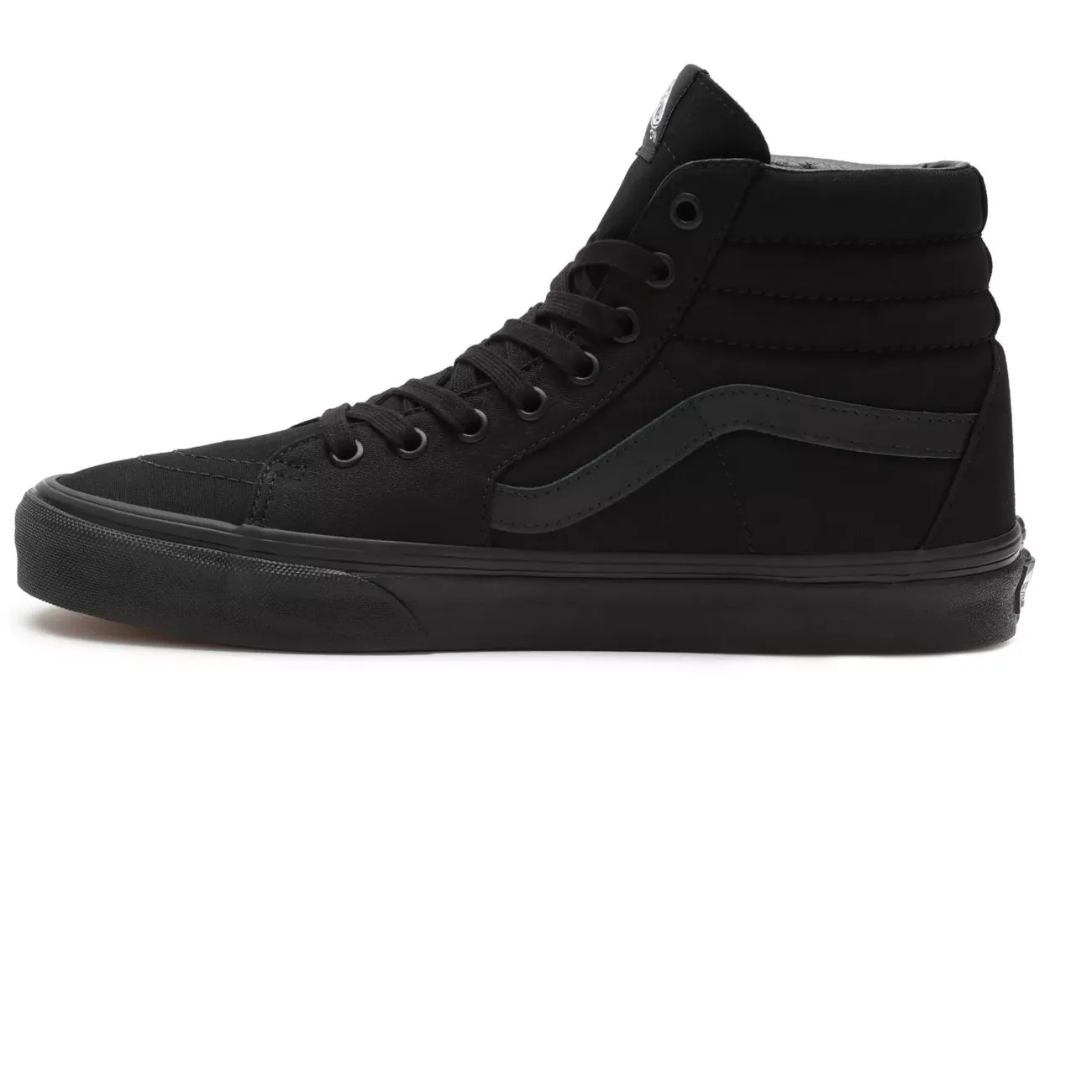 Vans Unisex Sk8 Hi Shoes - All Black