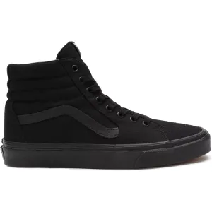 Vans Unisex Sk8 Hi Shoes - All Black