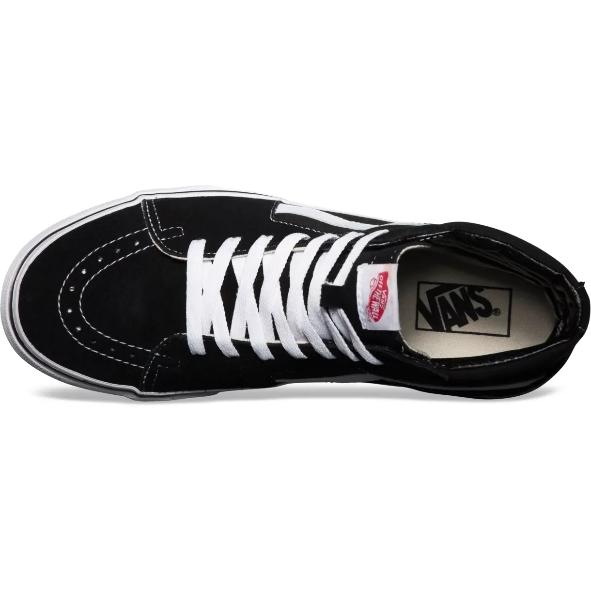 Vans Unisex Sk8-Hi Shoes - Black / White