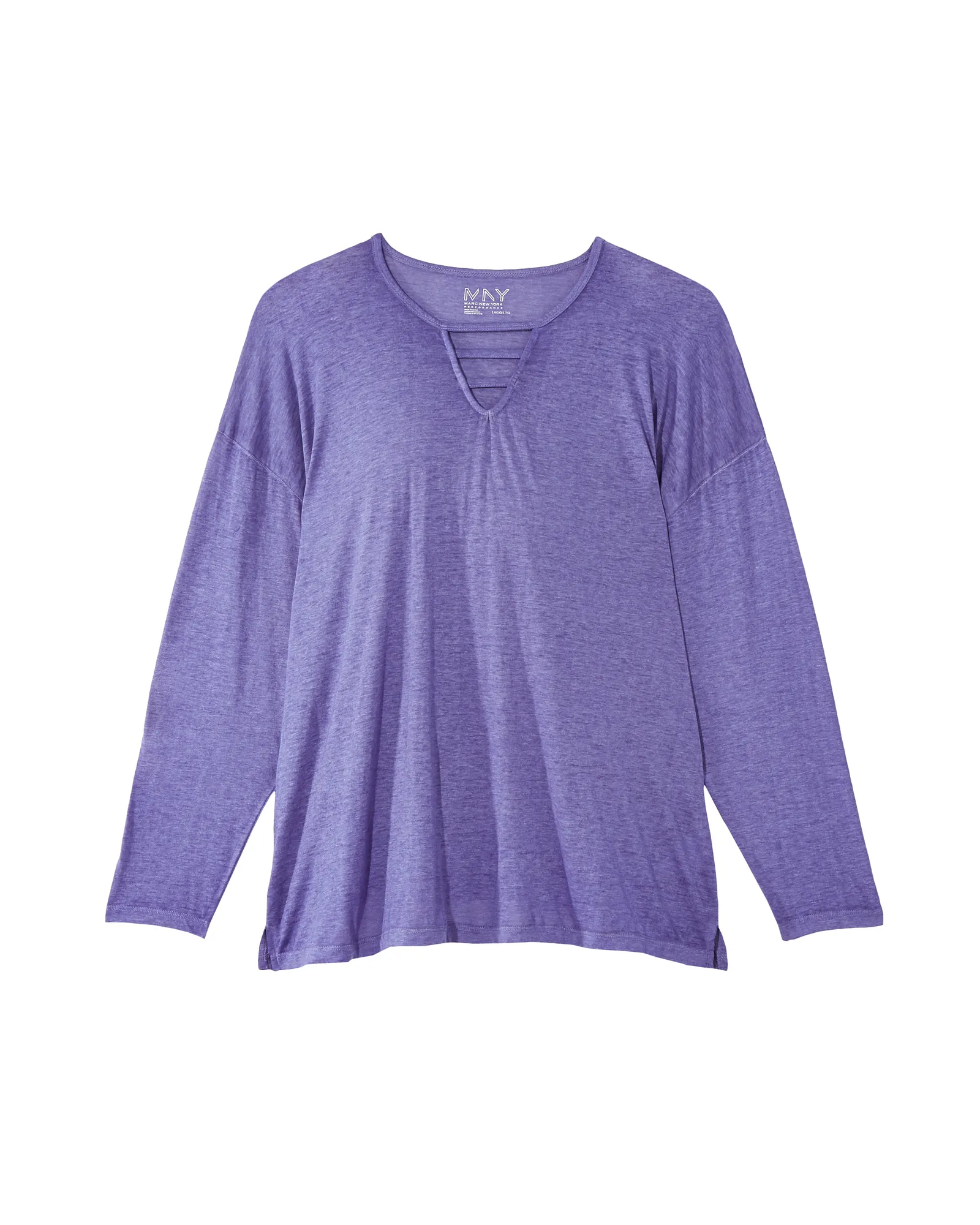 Waterlily Long Sleeve Tee | Purple