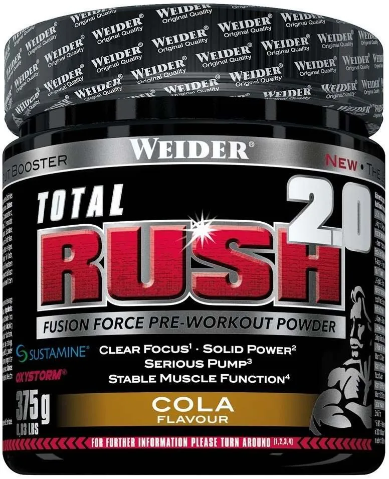 Weider Total Rush 20, Orange - 375 grams