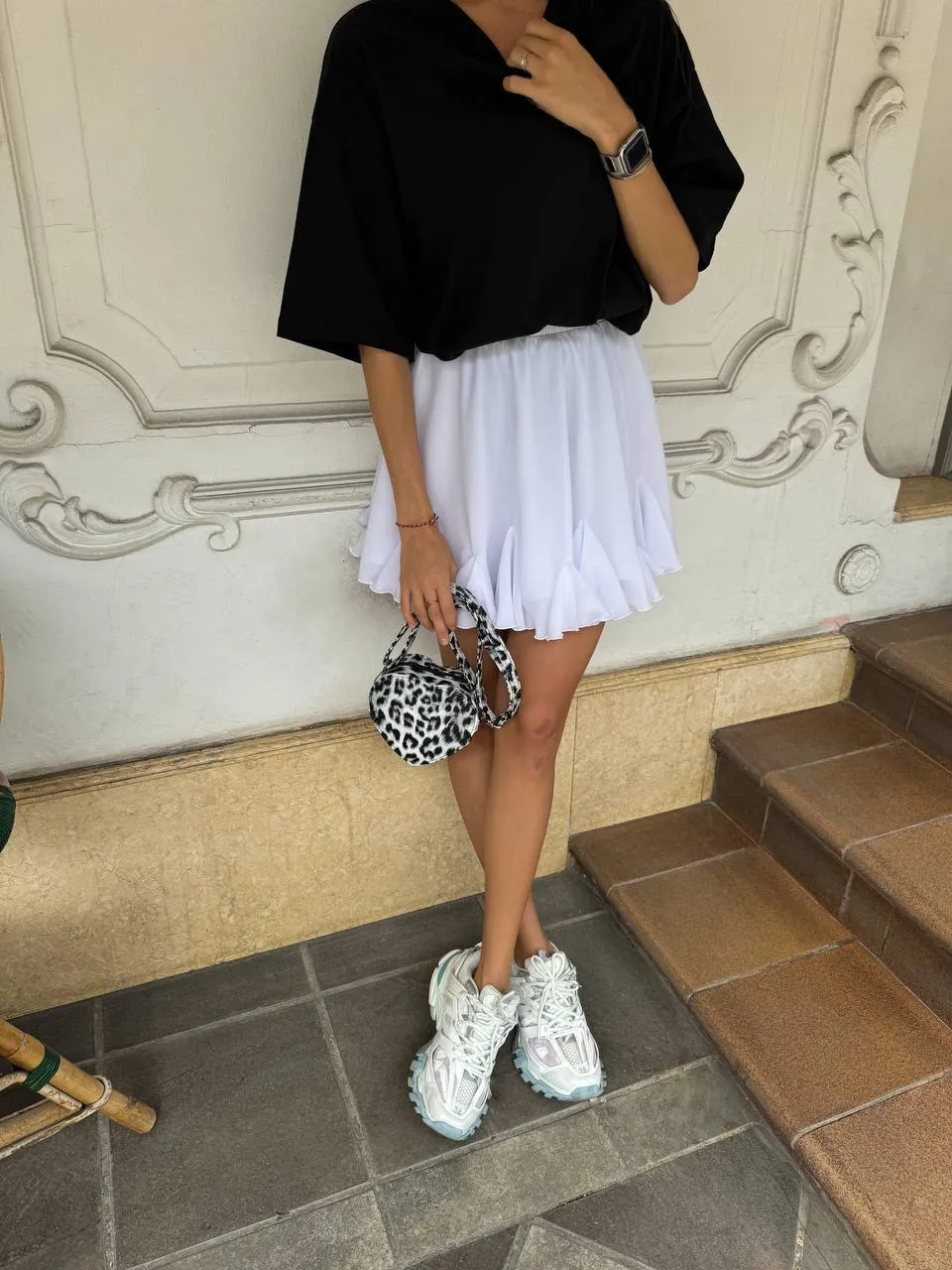 White skirt “Elara”