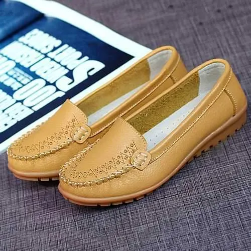 Women Flat Shoes Casual Slip On Outdoor Loafers