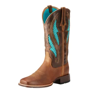 Women's Ariat Distressed Brown VentTEK Ultra Western Boot- 10023146