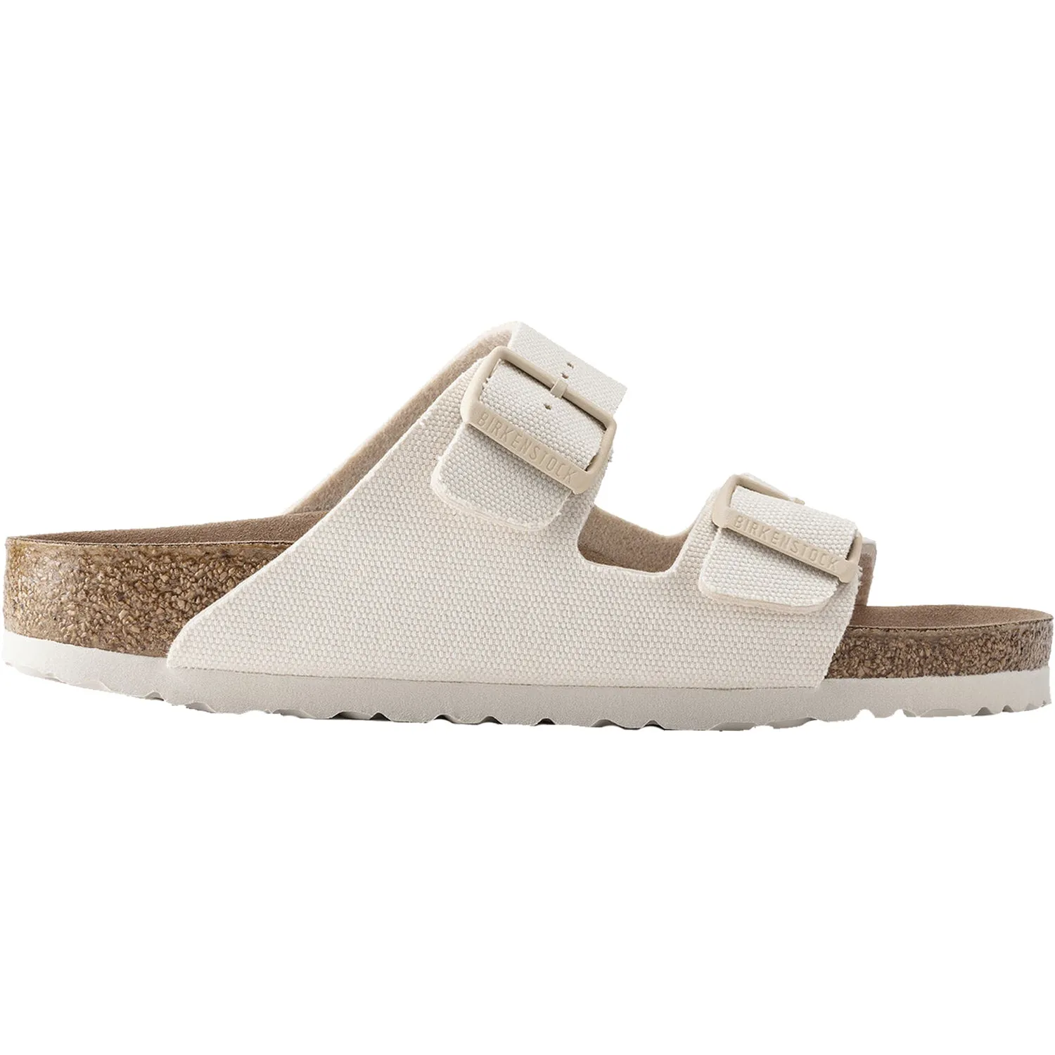 Women's Birkenstock Arizona Vegan Eggshell Canvas