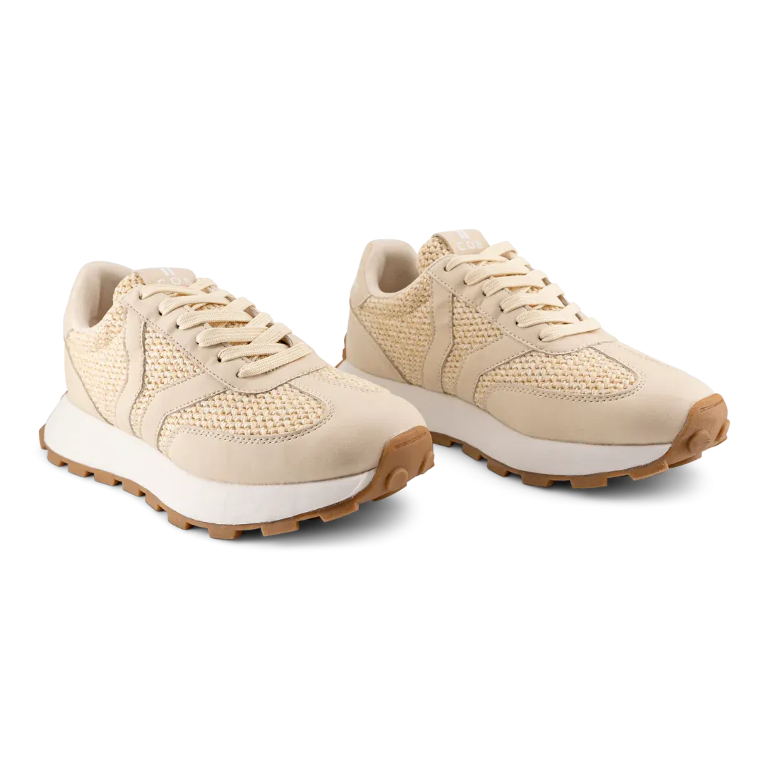 WOMEN'S C.O.B by CULTURE OF BRAVE HOPE SNEAKER | ECRU / ECRU WINGS