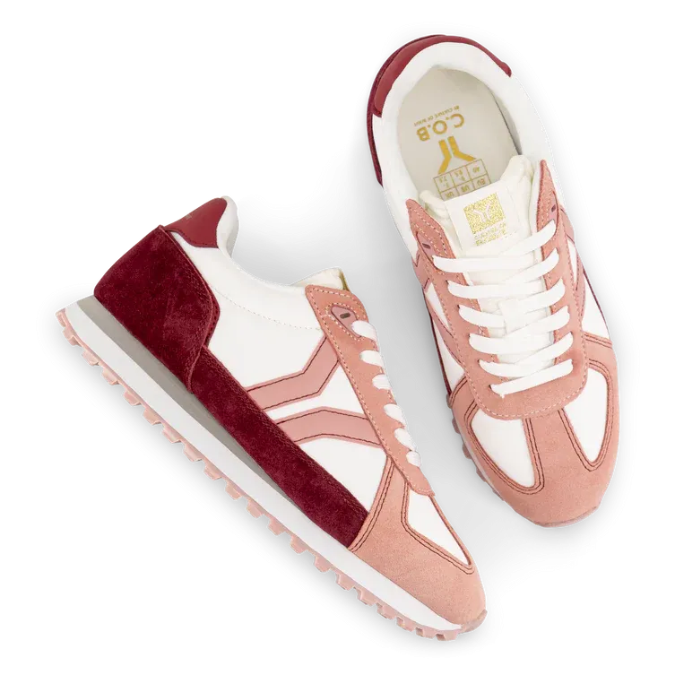 WOMEN'S C.O.B by CULTURE OF BRAVE JOY SNEAKER | PINK / CHERRY