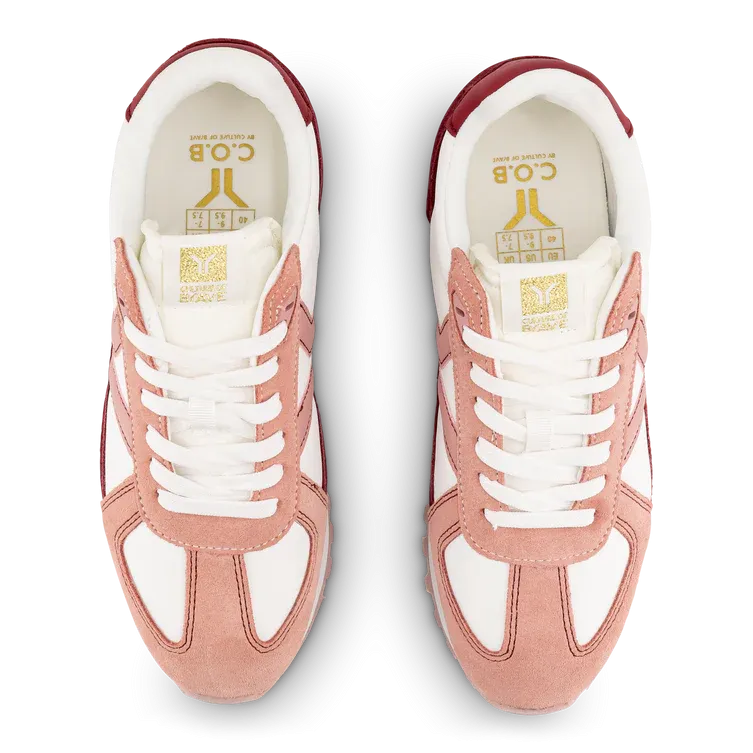 WOMEN'S C.O.B by CULTURE OF BRAVE JOY SNEAKER | PINK / CHERRY