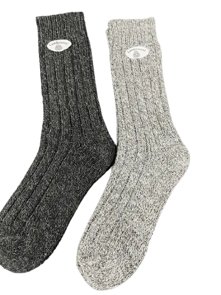 Women’s Crew Socks - Regenerated Wool and Ecofriendly Footwear