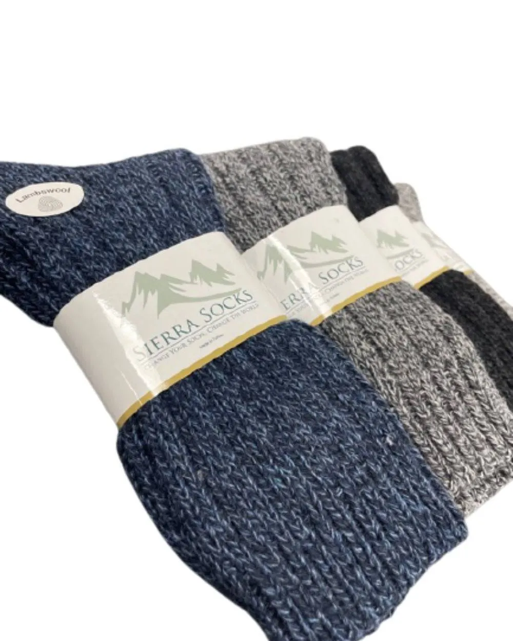 Women’s Crew Socks - Regenerated Wool and Ecofriendly Footwear