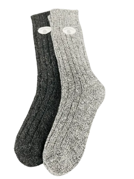 Women’s Crew Socks - Regenerated Wool and Ecofriendly Footwear