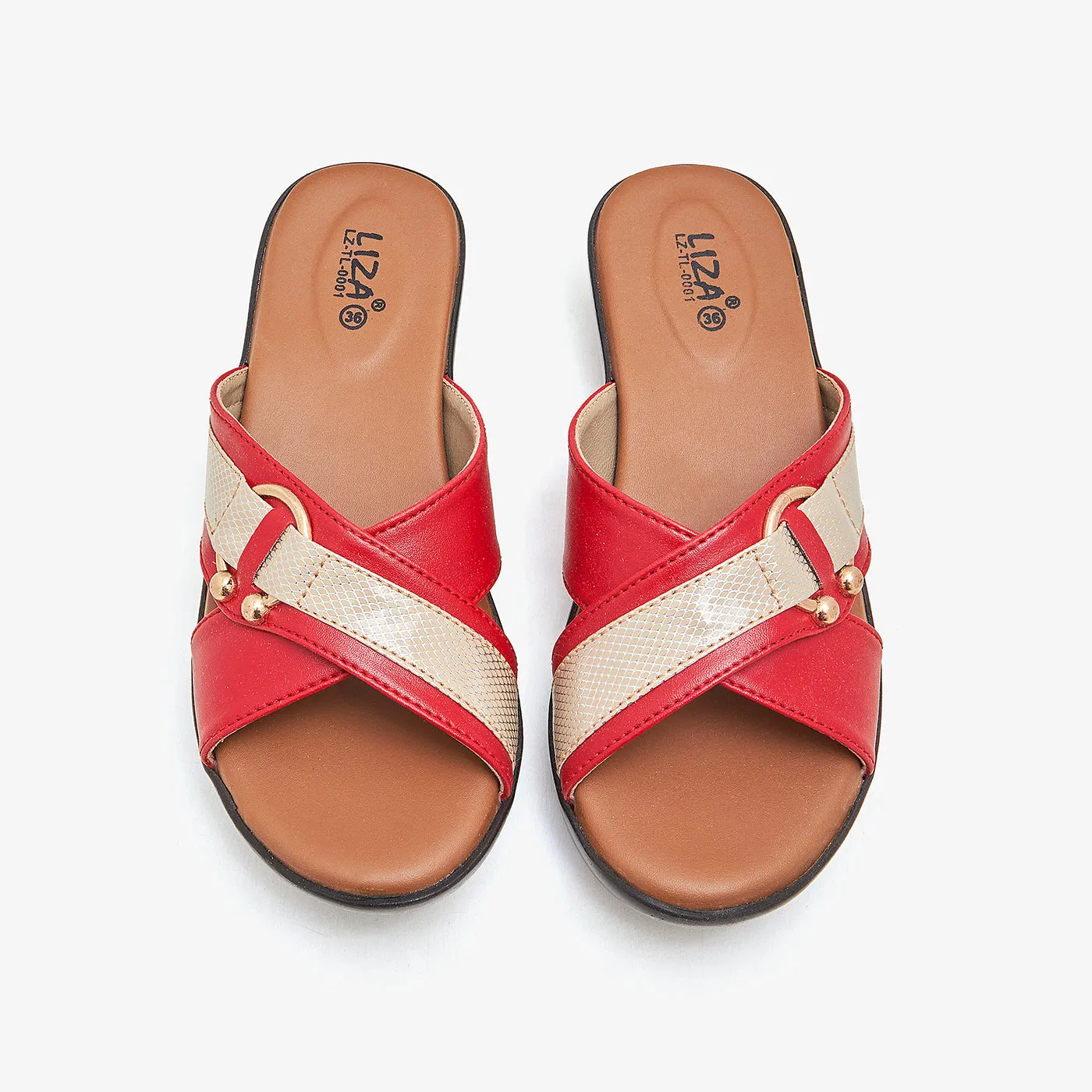 Womens Criss Cross Chappal