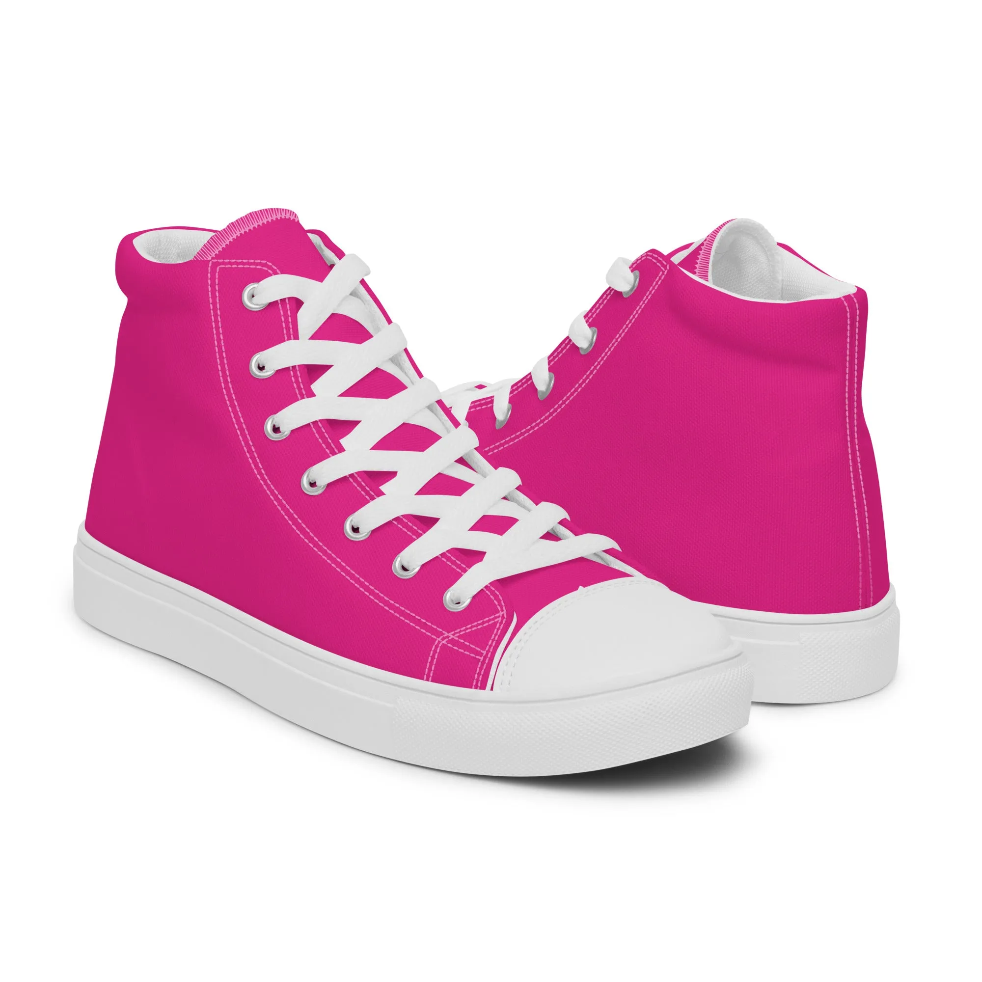 Women’s Hot Pink High Top Shoes