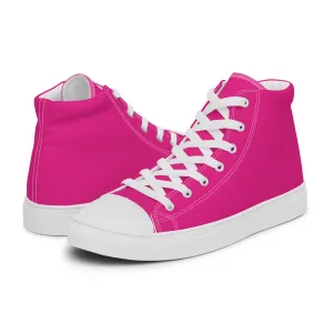 Women’s Hot Pink High Top Shoes