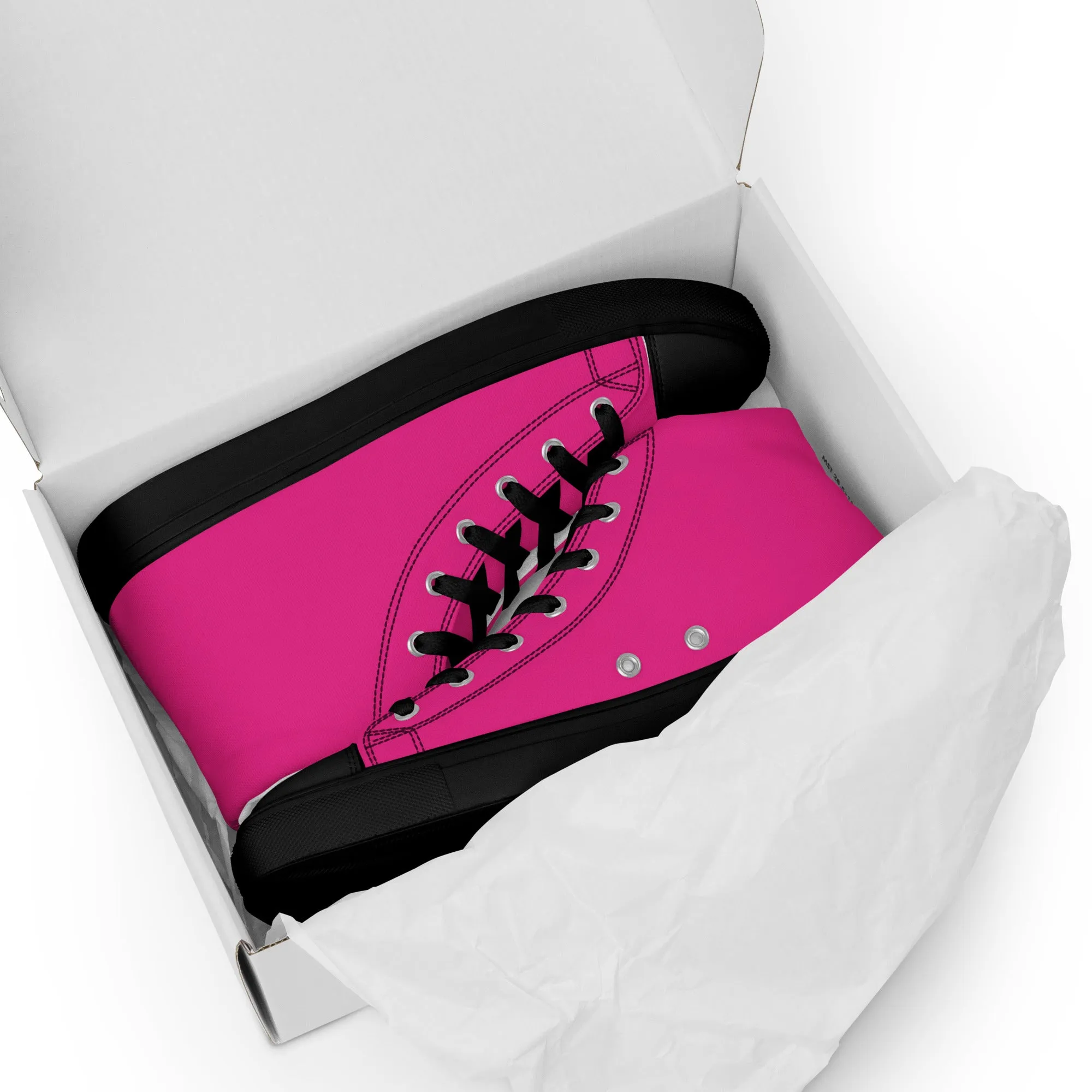 Women’s Hot Pink High Top Shoes