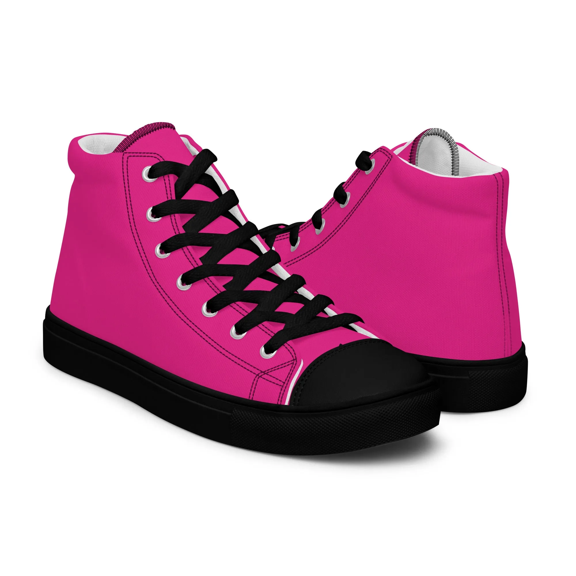 Women’s Hot Pink High Top Shoes