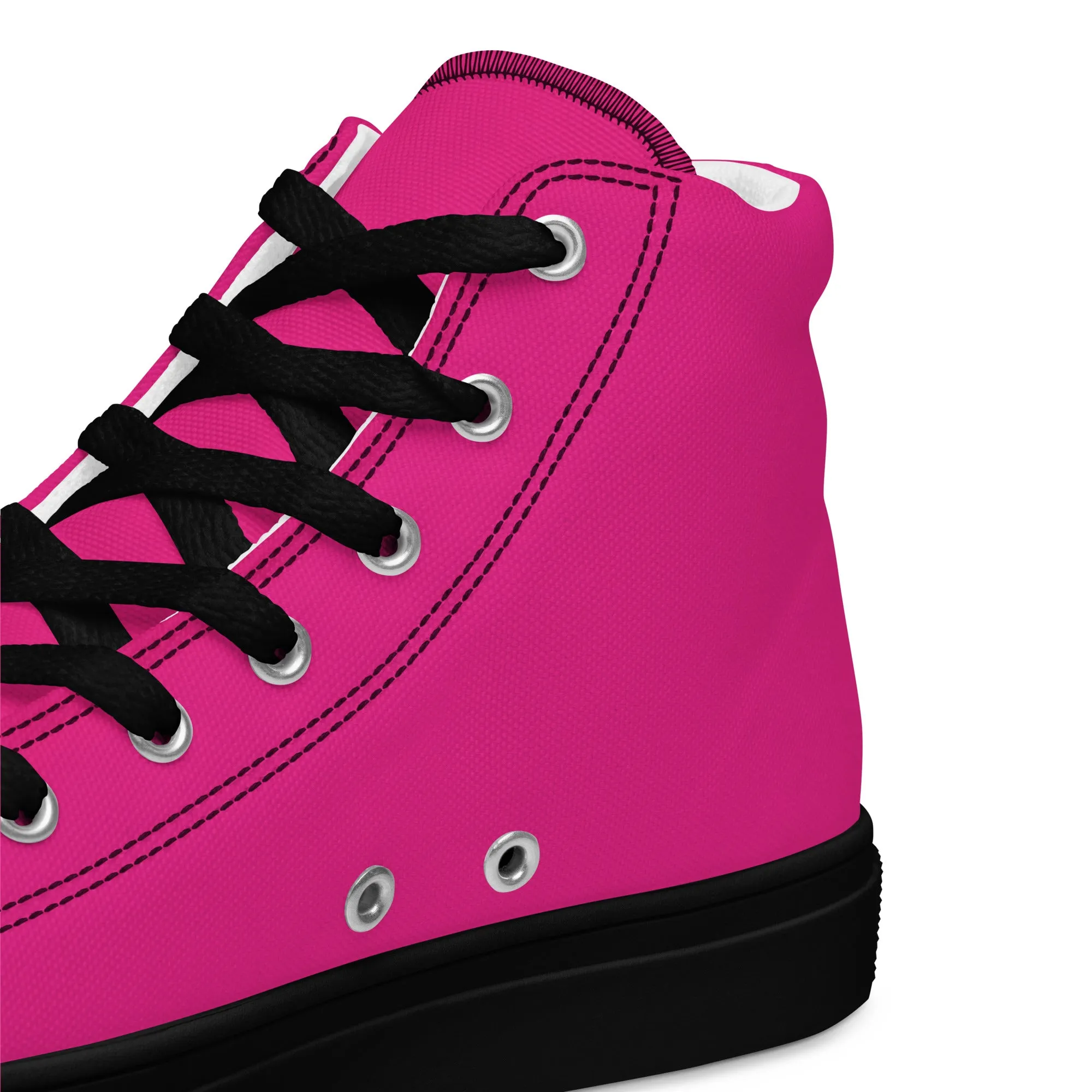 Women’s Hot Pink High Top Shoes