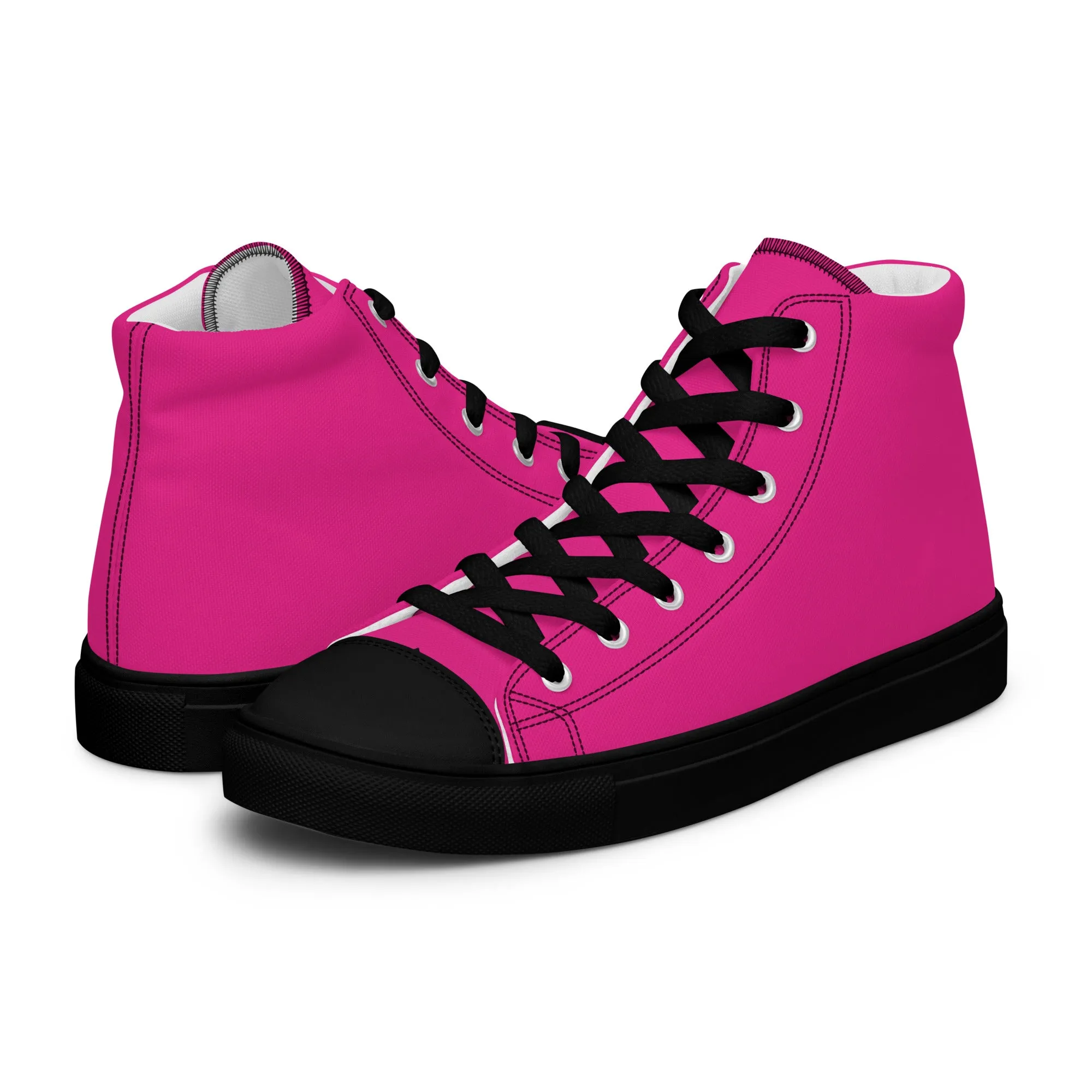 Women’s Hot Pink High Top Shoes