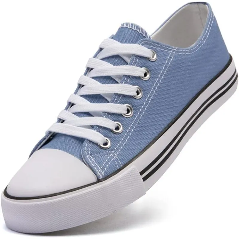 Women's Mono Canvas Lace-Up Sneakers