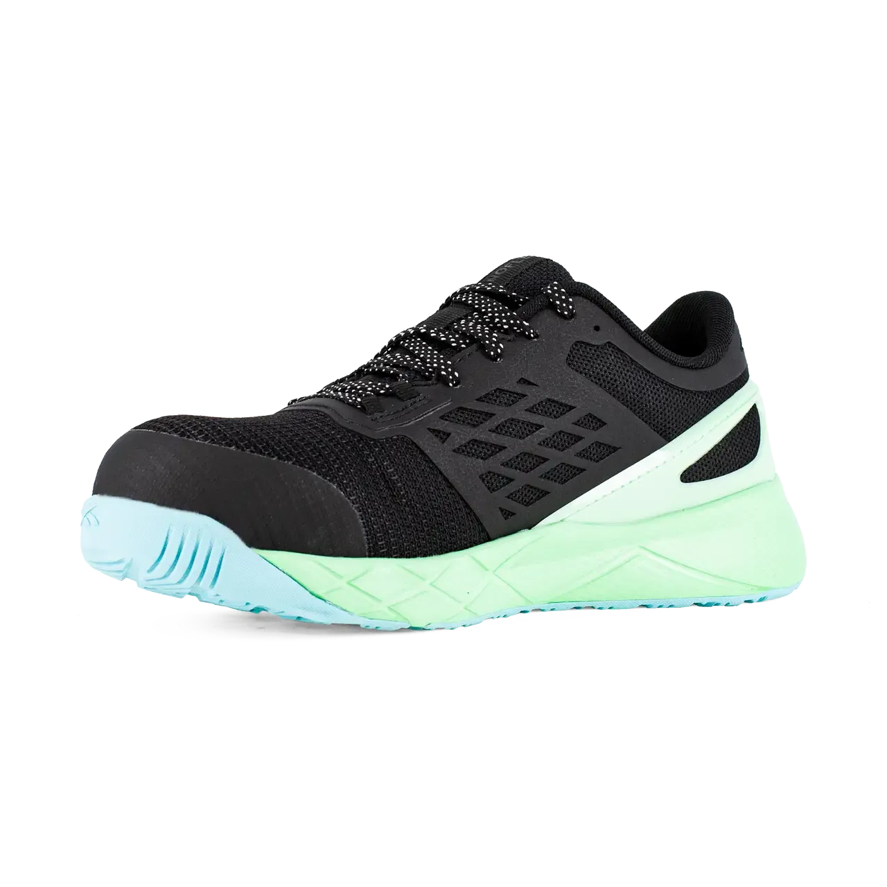 Women's Nanoflex Tr Composite-Toe Athletic Work Shoe Black/Blue