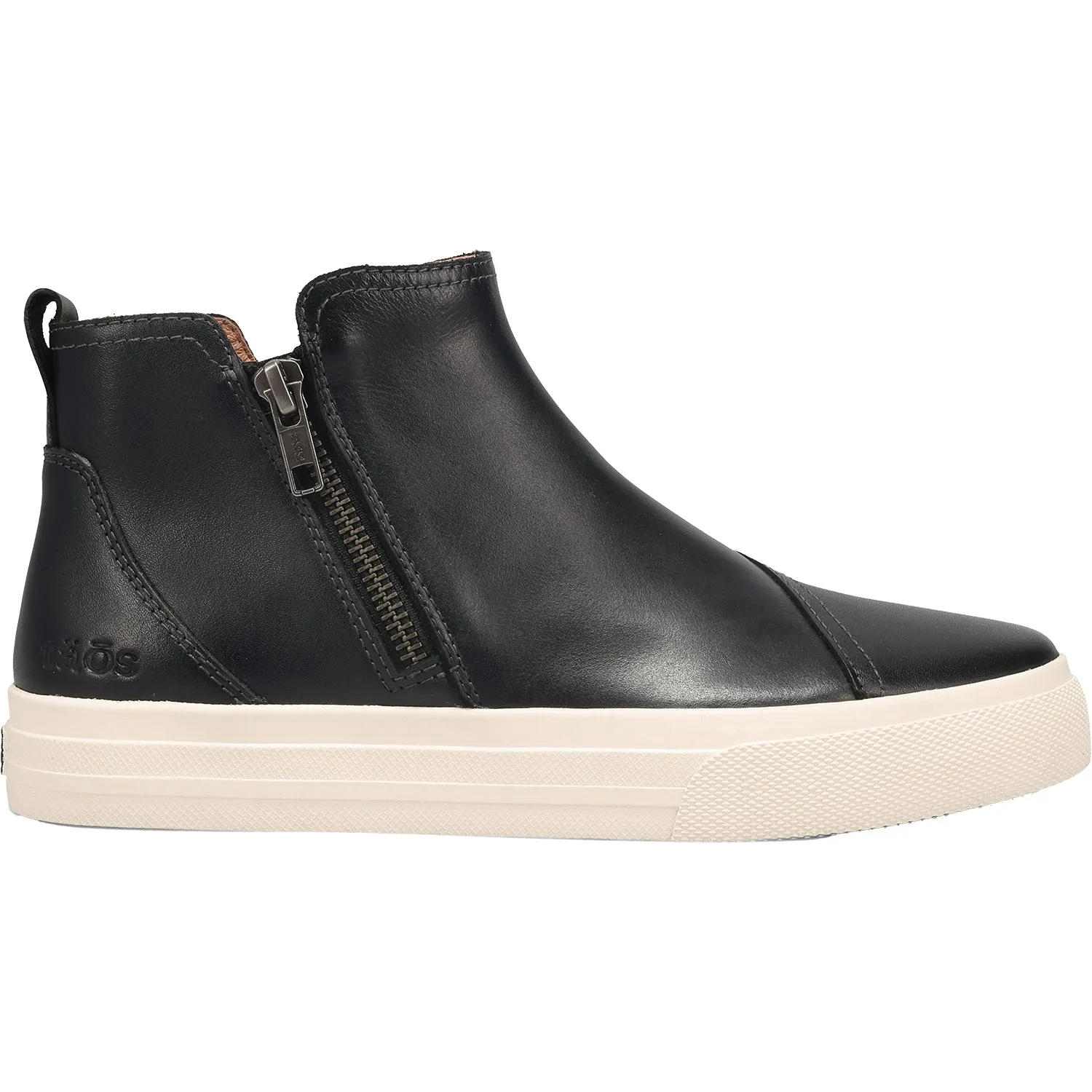 Women's Taos Double Up Black Leather