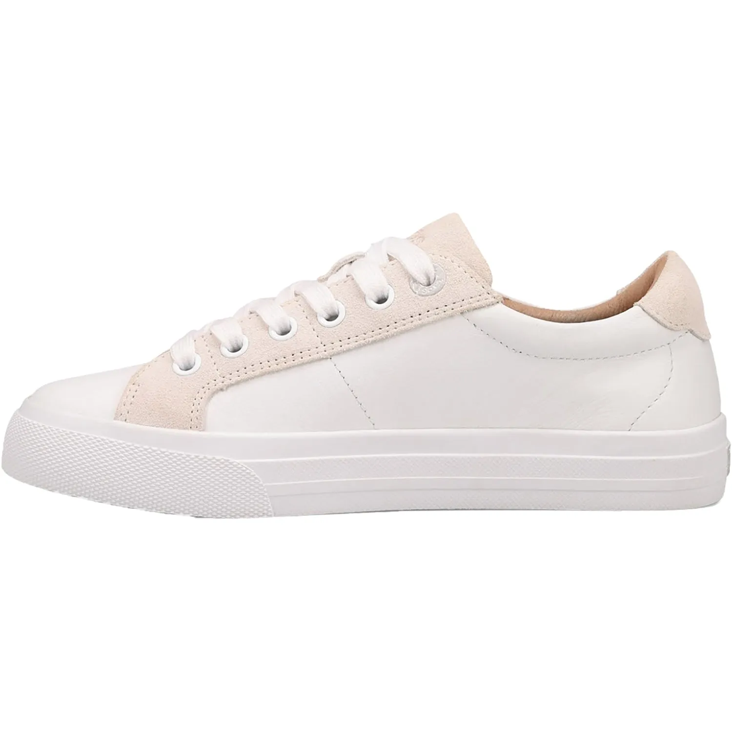 Women's Taos Heart & Soul Lux White/Ice Suede