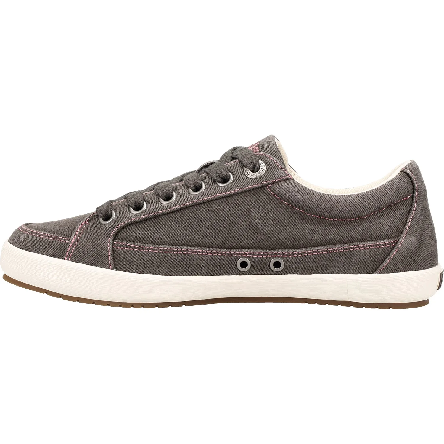 Women's Taos Moc Star 2 Graphite Vintage Canvas