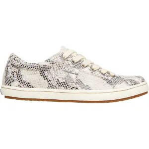 Women's Taos Onward White Snake Leather