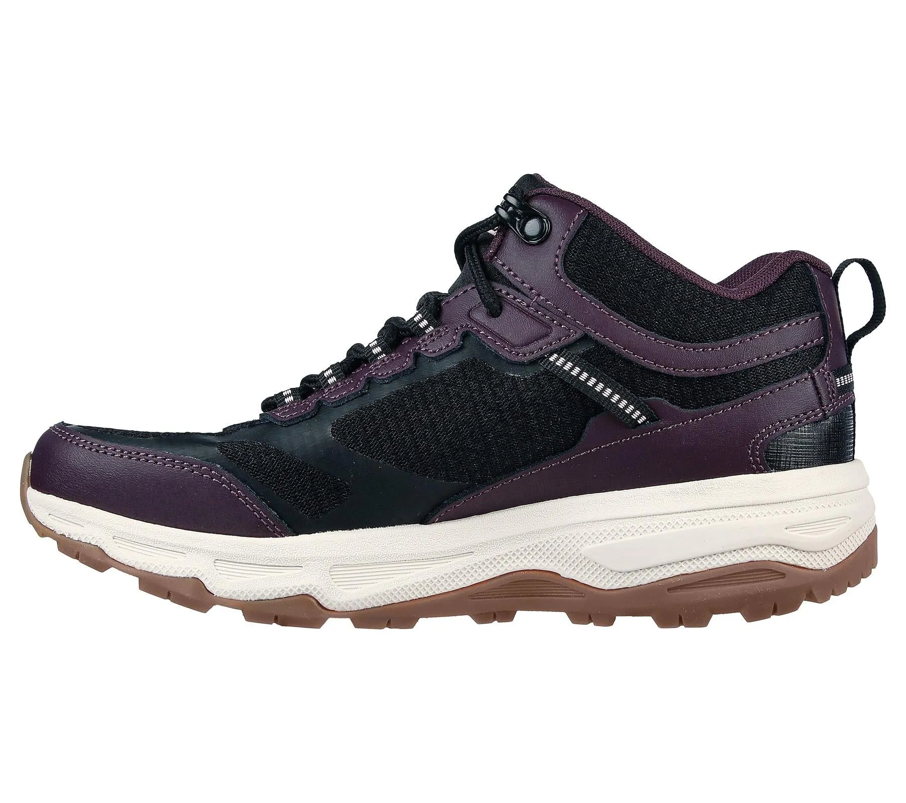 Women's Wide Fit Skechers 128206 Performance Go Run Trail Altitude-Highly Elevated Trainers