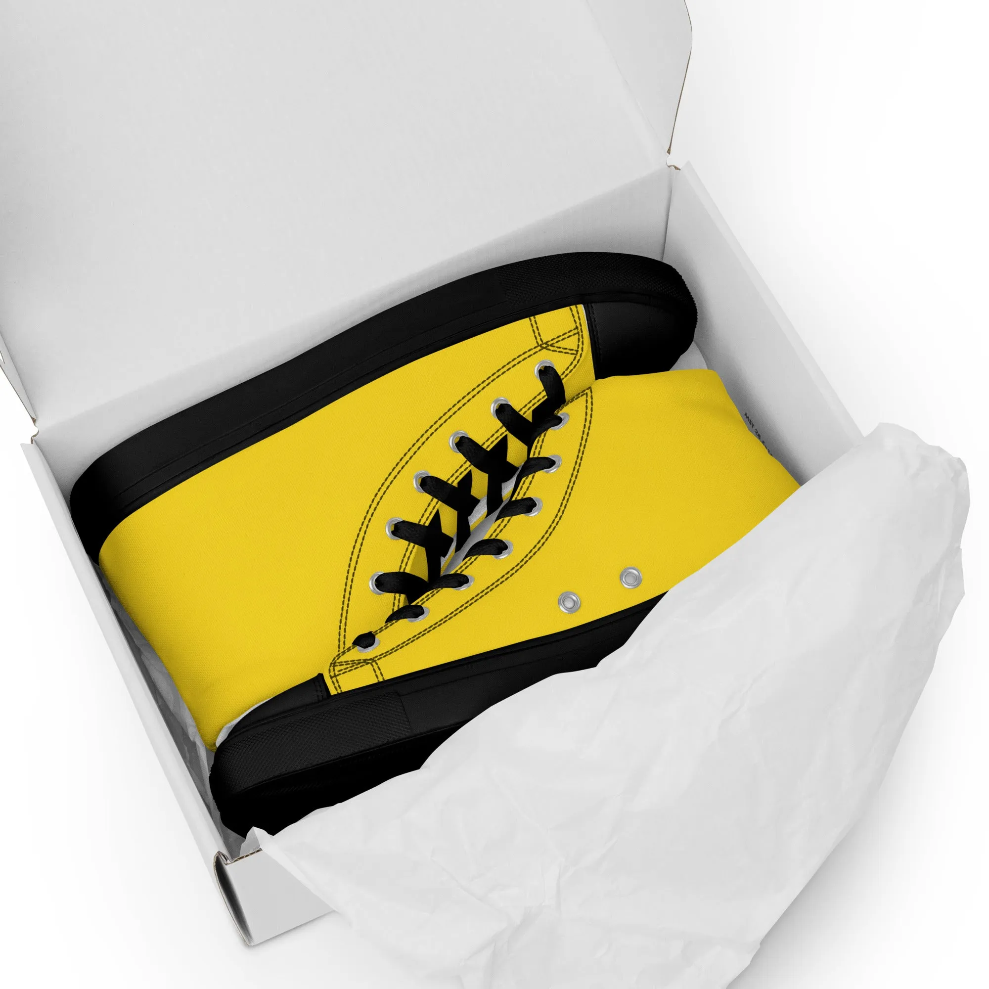 Women’s Yellow High Top Shoes